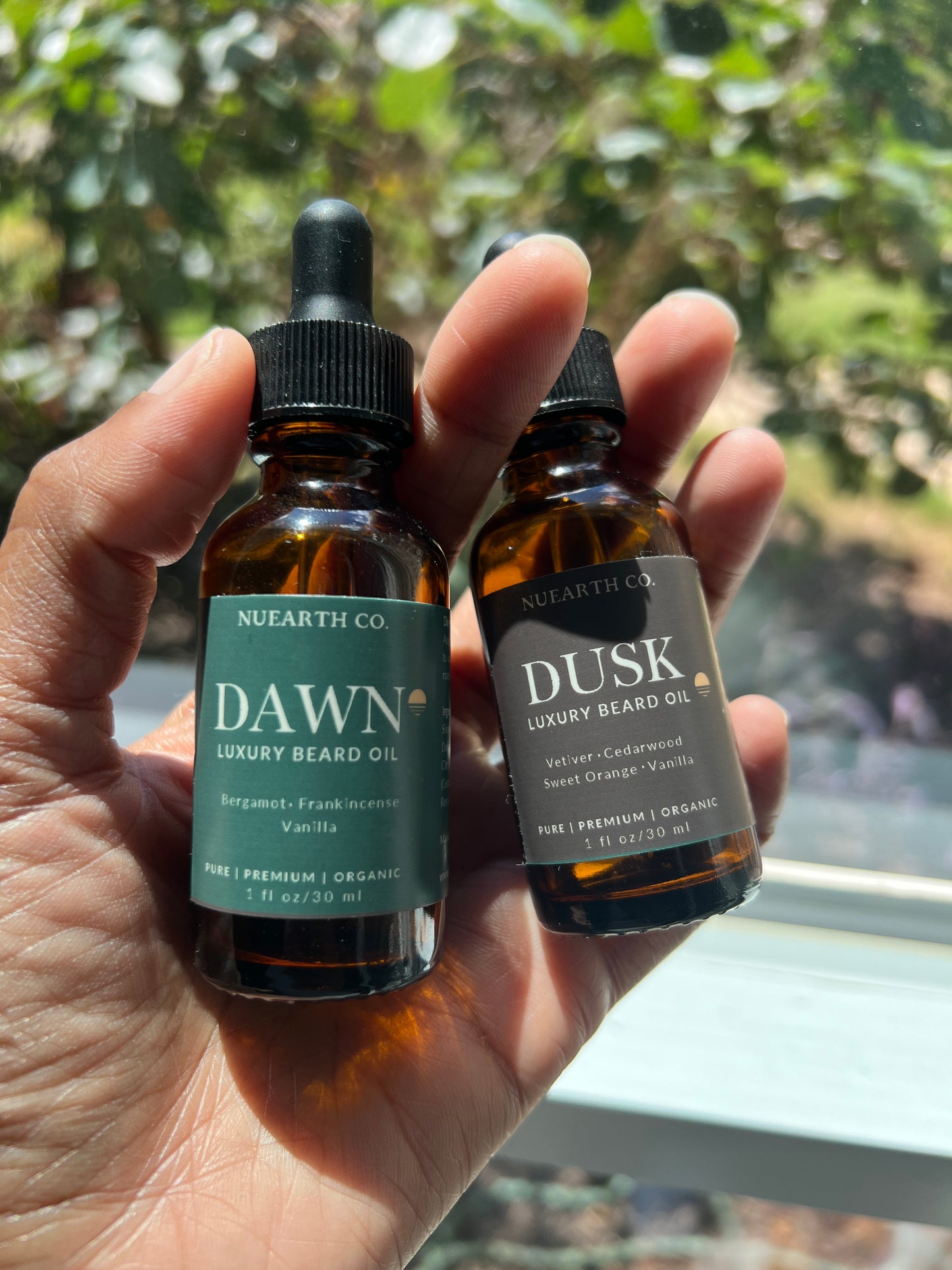 Dusk + Dawn Luxury Beard Oil Set