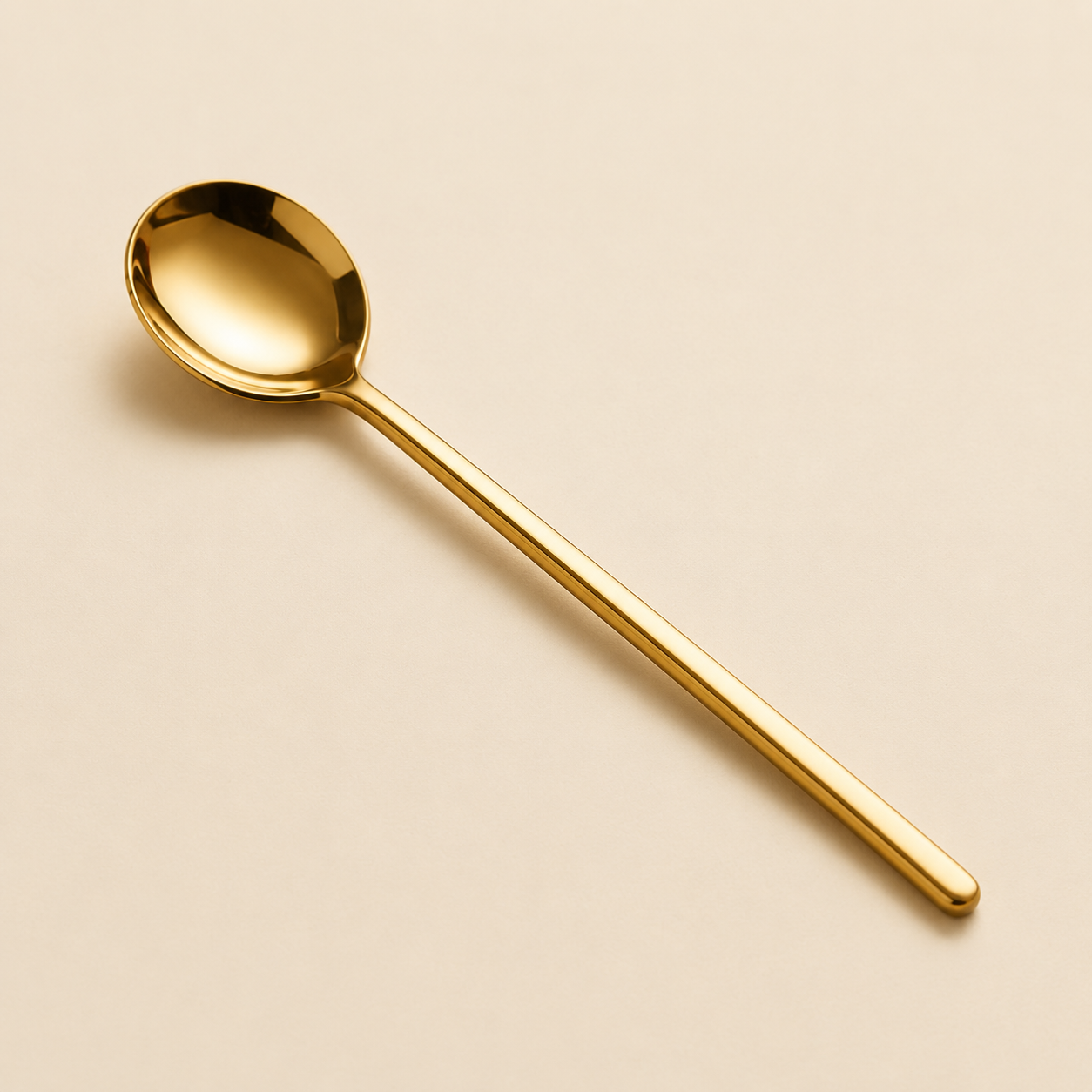 Gold Bath Spoon