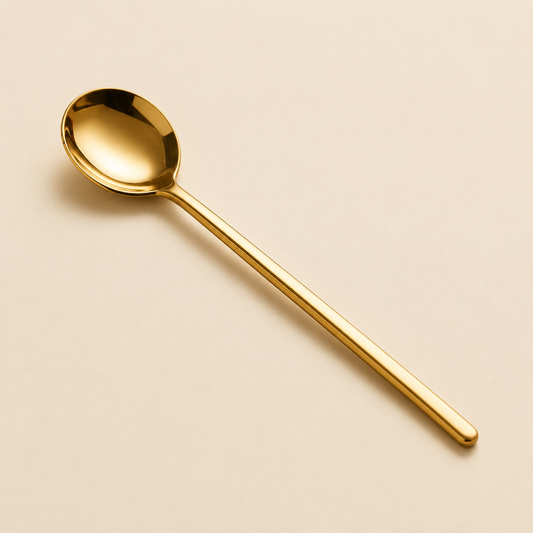 Gold Bath Spoon