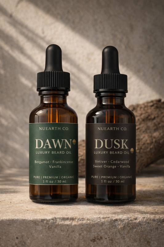 Dusk + Dawn Luxury Beard Oil Set